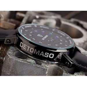 Detomaso G-30730-BK - Orologio da uomo