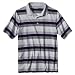 Boys' Mossimo Supply Co. Purple Stripe Short-Sleeve Polo
