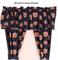 Auburn Tigers - Collegiate Curtain Panels - (SEC Conference)