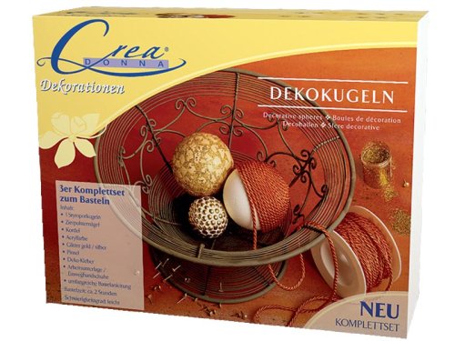 Crea Donna 21002 - Dekokugeln 3 Set Preisvergleich