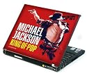 New Michael Jackson laptop skin suits for 13''-15.'' King of Pop (red)