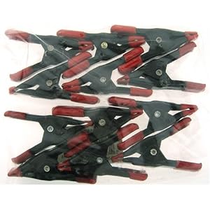 12pc 1 Mini Metal Spring Clamps - Great for clipping everything! by Unknown