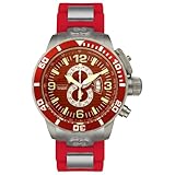 Invicta Men's 6597 Corduba Collection Red Chronograph Stainless Steel Watch
