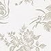 Deluxe Flannel Backed Vinyl 54 Inch Wide-White Damask Deluxe Flannel Backed Vinyl 54 Inch Wide-White Damask