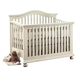 Sorelle Vista Convertible 4-in-1 Crib - France White