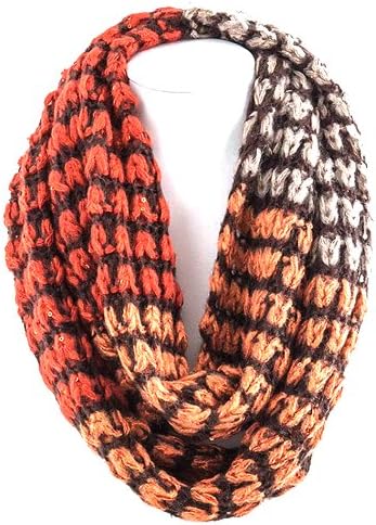 Winter Warm Multi Color Fashionable Scarf (BROWN)