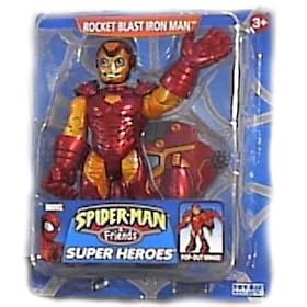 Spider-man & Friends Rocket Blast Iron Man Super Heroes Figure