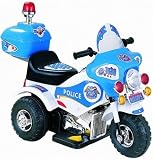 KIDS ELECTRIC Ride On Police Motorcycle 3 Wheeler HIGHYWAY PATROL RECOMMENDED FOR 2 3 YEARS OLD