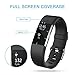 Fitbit Charge 2 Screen Protector Full Coverage Screen Protector for Fitbit Charge 2 HD Clear Anti-Bubble Film with Free ( Pack of 3 )