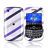 BlackBerry Curve 8520 8530 Hard Case Purple & PRY TOOL
