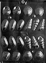 3D SHELLS Nautical Candy Mold Chocolate