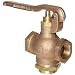 Kingston 305A Series Brass Quick Opening Flow Control Valve, Squeeze Lever, 3/4" NPT Female