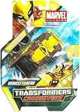 Marvel Transformers Crossovers Hybrid Action Figure Wolverine (Yellow and Brown Costume)