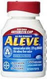 Aleve Caplets with Easy Open Arthritis Cap, 220 mg, 100 Count