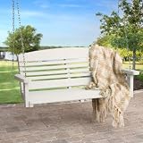 Great American Woodies 4-ft. Cottage Classic Porch Swing Color - White