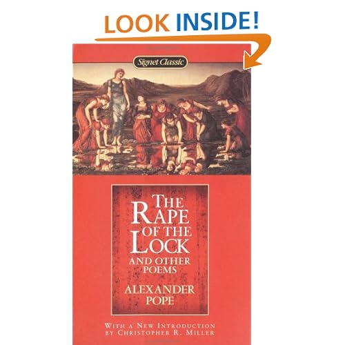 The Rape of the Lock and Other Poems (Signet Classic Poetry Series)