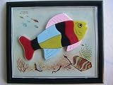 Vintage Child Guidance FISH Magnetic Puzzle Plaque