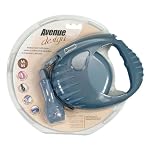 Cheap Avenue Design Retractable Tape Leash for Dogs, Blue, Medium, 16 Feet