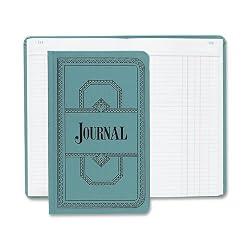 Boorum & Pease 66500J Record/account book, journal rule, 12-1/8 x 7-5/8, 500 pages