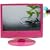 FAVI L1918A-V-P 19-Inch 720p LCD HDTV with Built in DVD Player/Card Reader/USB, Pink