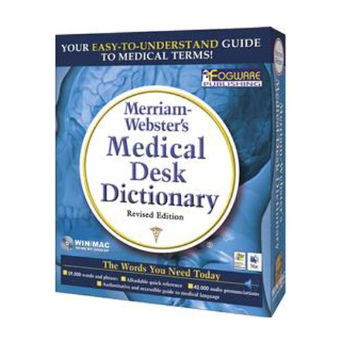 Merriam Webster Medical Desk Dictionary