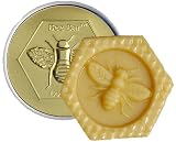 Vanilla Bee Bar Skin Care Moisturizing Solid Lotion Bar, Made in USA, .6 Oz