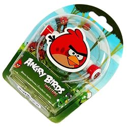 Gear4 HAB001G Angry Birds In-Ear Stereo Headphones - Red Bird Tweeters