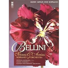 Music Minus One Soprano: Bellini Opera Scenes and Arias for Soprano and Orchestra (Book & CD)