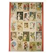 Holiday Decoupage Paper or Gift Wrap Assortment Archival Images 20 by 28 inches each with 5 different prints