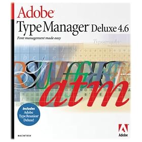 Adobe Type Manager Deluxe 4.6 Upgrade Mac