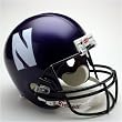 Northwestern Wildcats Full Size "Deluxe" Replica NCAA Helmet