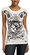 Seven7 Jeans Junior's Short Sleeve Butterfly Girl Tee