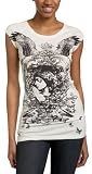 Seven7 Jeans Junior's Short Sleeve Butterfly Girl Tee