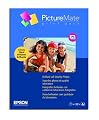 Epson PictureMate Print Pack (2 Ink Cartridges/270 sheets of Glossy Photo Paper) - T5570-270