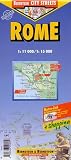 Rome City Streets Laminated Map by B&B