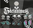 Skelanimals Turquoise Pink Jack Diego Kit Earrings