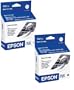 Epson T007201 Black Ink Cartridge Twin Pack (T007201-Bundle)