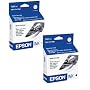 Epson T007201 Black Ink Cartridge Twin Pack (T007201-Bundle)