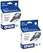 Epson T007201 Black Ink Cartridge Twin Pack (T007201-Bundle)