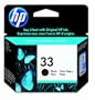 HP 33 Black Ink Cartridge in Retail Packaging