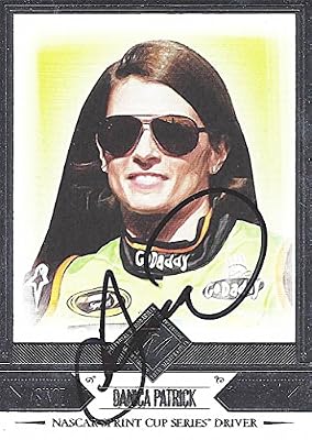 AUTOGRAPHED Danica Patrick 2014 Press Pass Total Memorabilia (#10 GoDaddy Racing Team) Signed Collectible NASCAR Trading Card with COA