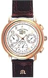 Maurice Lacroix Masterpiece Flyback Annuaire 18kt Rose Gold Mens Watch mp6108-pg101-12e