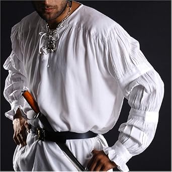 Pirate Gothic Renaissance Medieval Costume Shirt