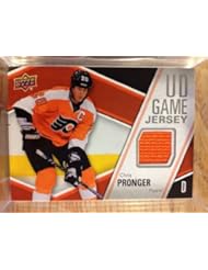 Collectibles: 2011-12 Upper Deck UD Game Jersey GJ-CP Chris Pronger Philadelphia Flyers - Upper Deck