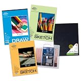 Pro Art Paper/Pencil Set Value Pack, Hardbound, 18-Piece Set