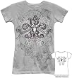 FC Football Club Manchester United Red Devils Crest Silver Juniors T-shirt Tee