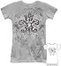 FC Football Club Manchester United Red Devils Crest Silver Juniors T-shirt Tee