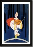 Framed Art Poster 20x30, Goddess of Music