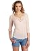 Testament Women's 3/4 Peasant Crochet Top