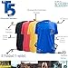 AyeGear T5 TShirt with 5 Discreet Pockets, Premium Quality with Soft Touch Feel